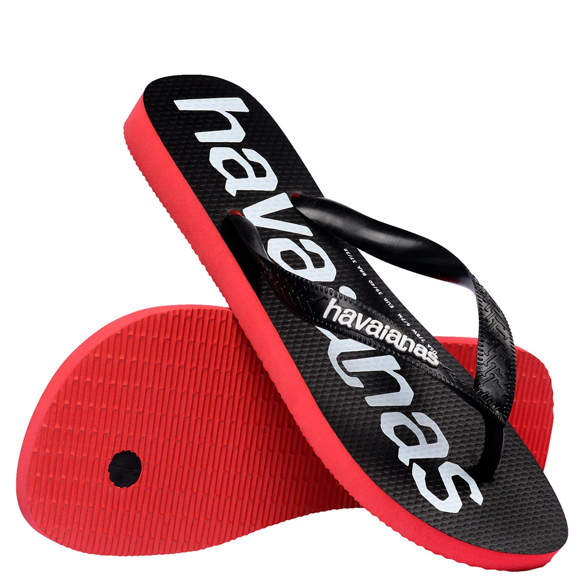 SANDALIAS HOMBRE HAVAIANAS ROJO TOP LOGOMANIA - 2