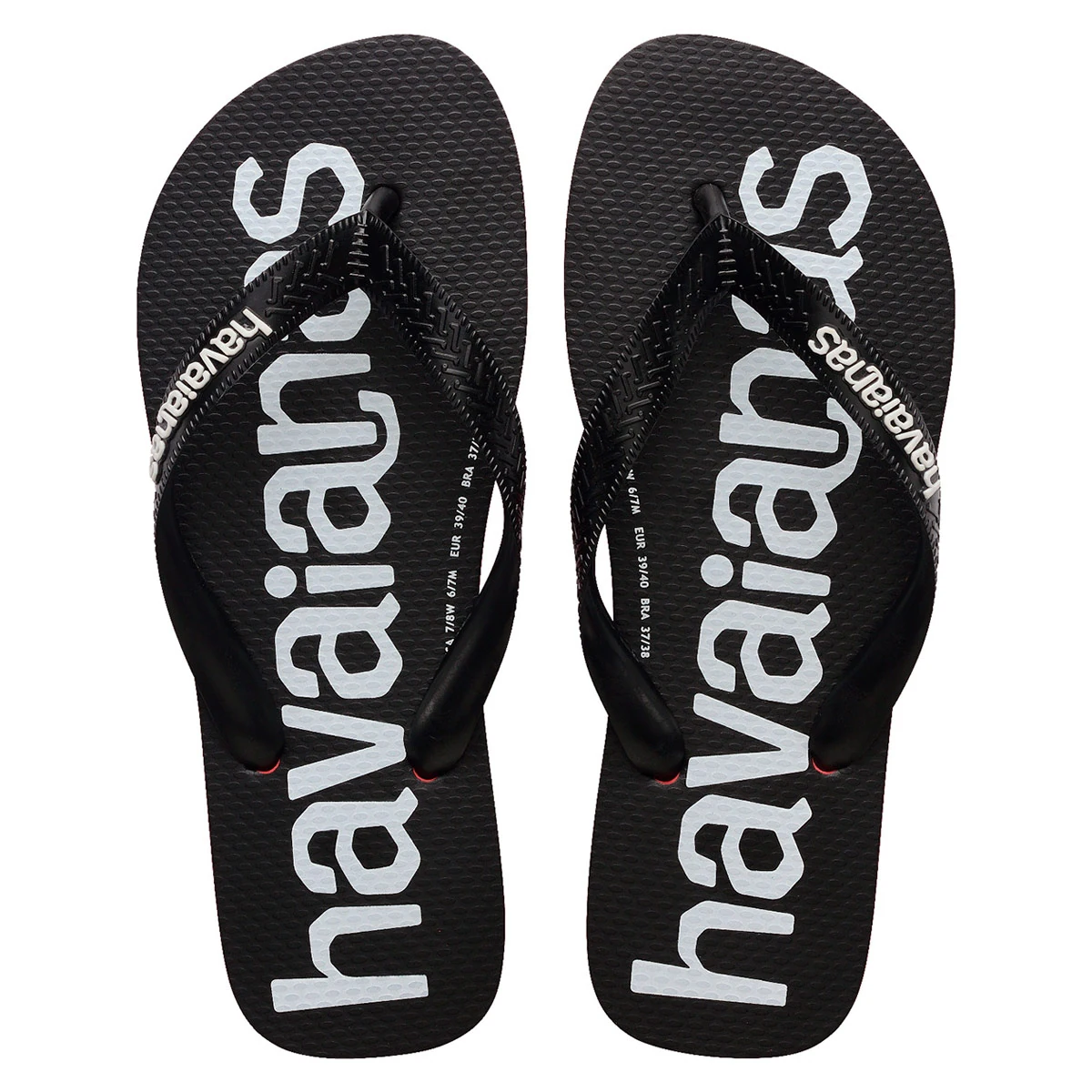 SANDALIAS HOMBRE HAVAIANAS ROJO TOP LOGOMANIA - 5