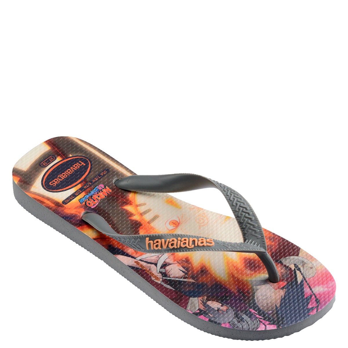 SANDALIAS HOMBRE HAVAIANAS GRIS TOP NARUTO - 1