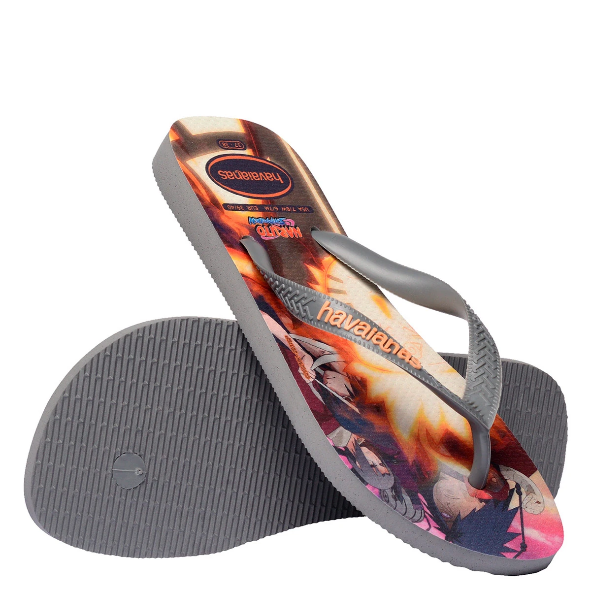 SANDALIAS HOMBRE HAVAIANAS GRIS TOP NARUTO - 2