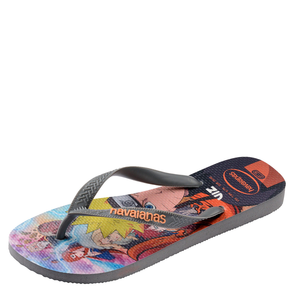 SANDALIAS HOMBRE HAVAIANAS GRIS TOP NARUTO - 3