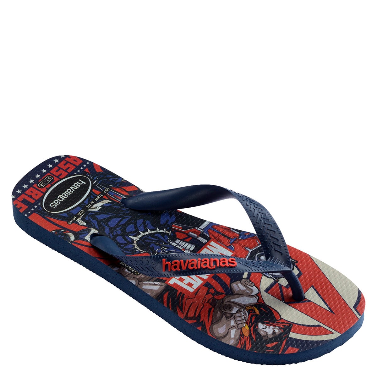 SANDALIAS HOMBRE HAVAIANAS AZUL TOP MARVEL CLASSICS - 1