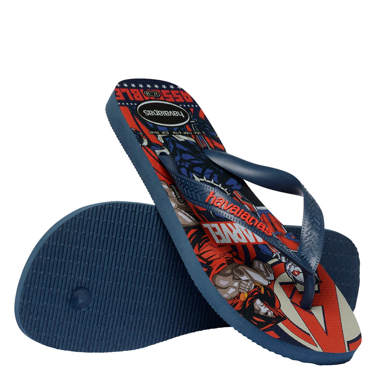 SANDALIAS HOMBRE HAVAIANAS AZUL TOP MARVEL CLASSICS - 2