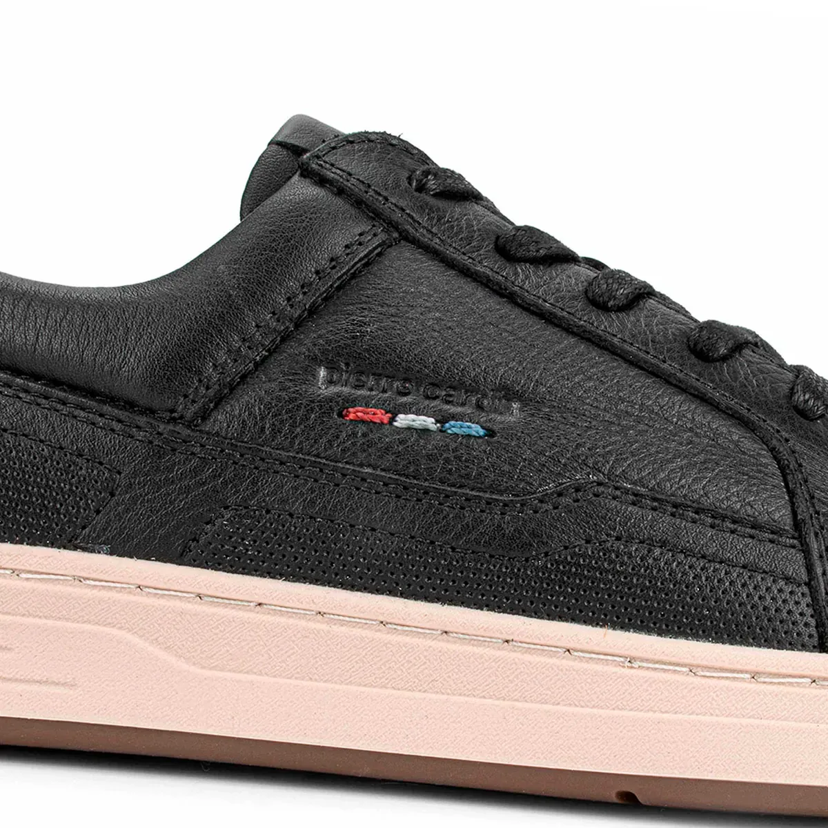 ZAPATILLAS HOMBRE PIERRE CARDIN URBANAS NEGRO CUERO - 7