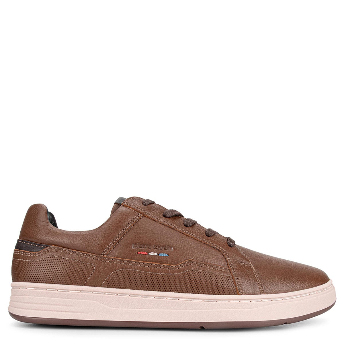 ZAPATILLAS HOMBRE PIERRE CARDIN URBANAS MARRÓN CUERO - 1