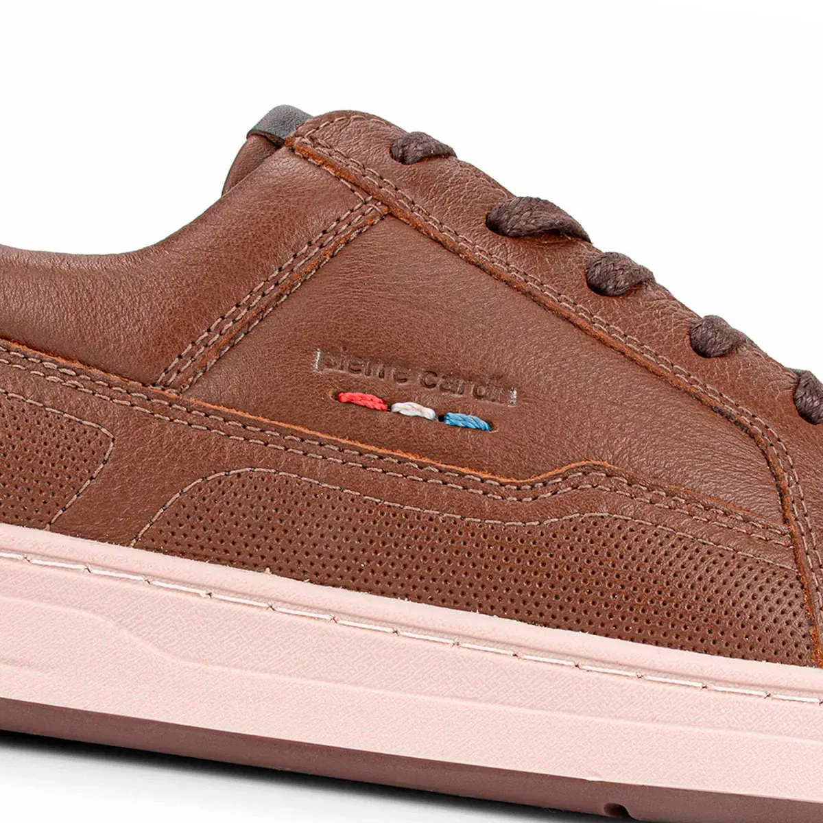 ZAPATILLAS HOMBRE PIERRE CARDIN URBANAS MARRÓN CUERO - 7