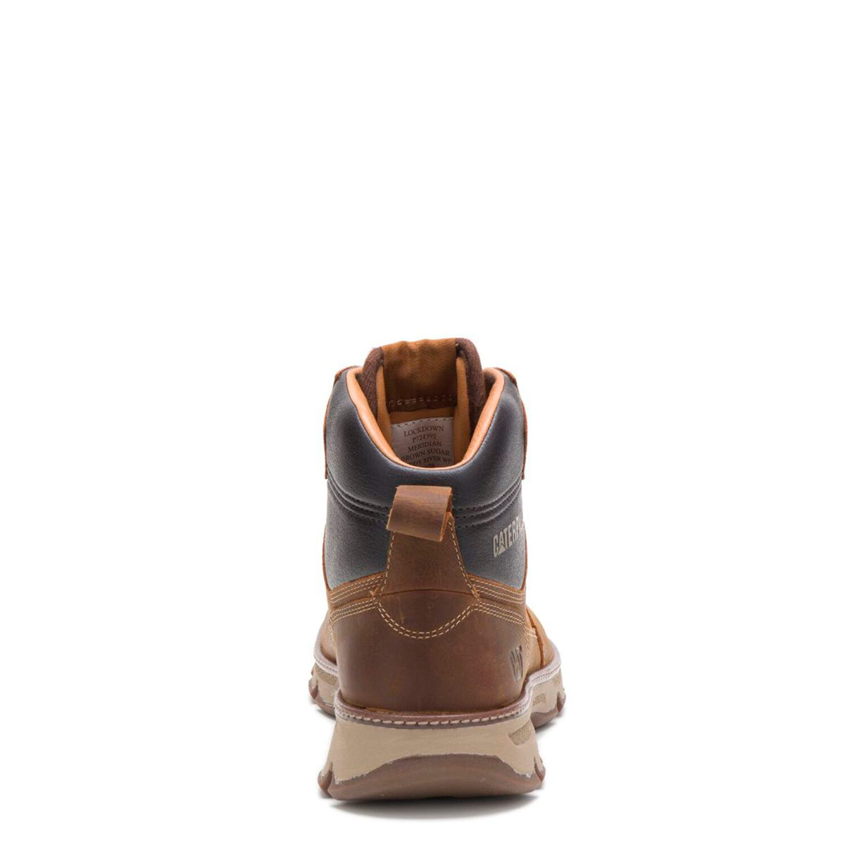 BOTINES HOMBRE CATERPILLAR MARRÓN MERIDIAN CUERO - 4