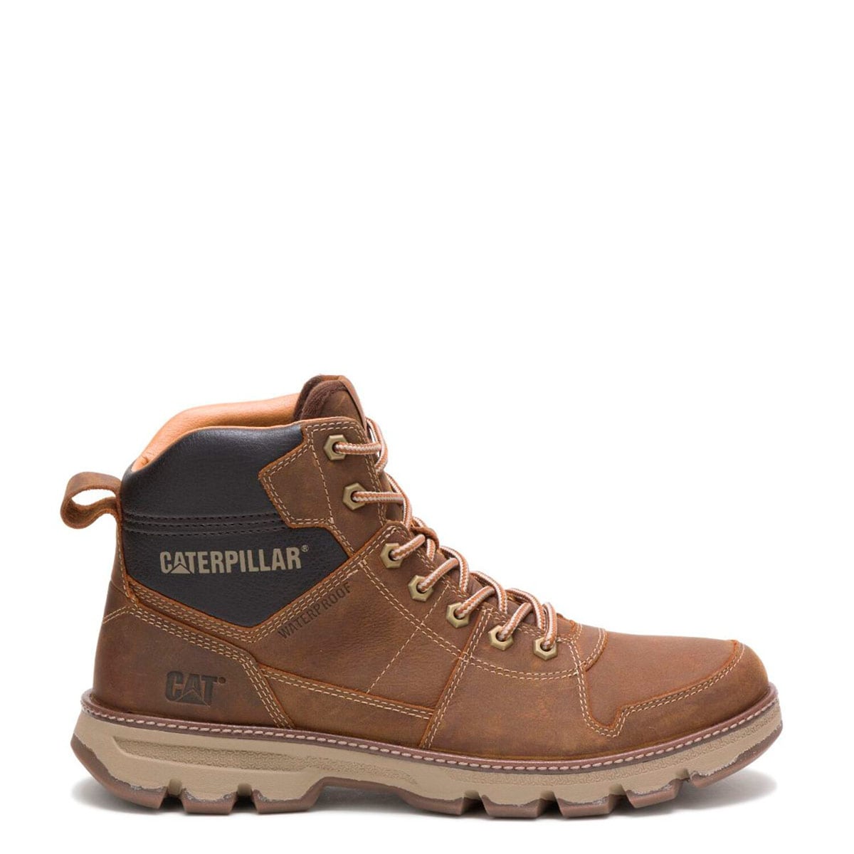 BOTINES HOMBRE CATERPILLAR MARRÓN MERIDIAN CUERO - 1