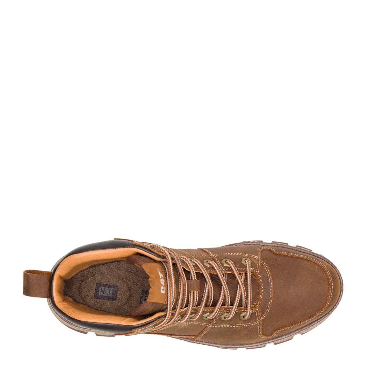 BOTINES HOMBRE CATERPILLAR MARRÓN MERIDIAN CUERO - 5