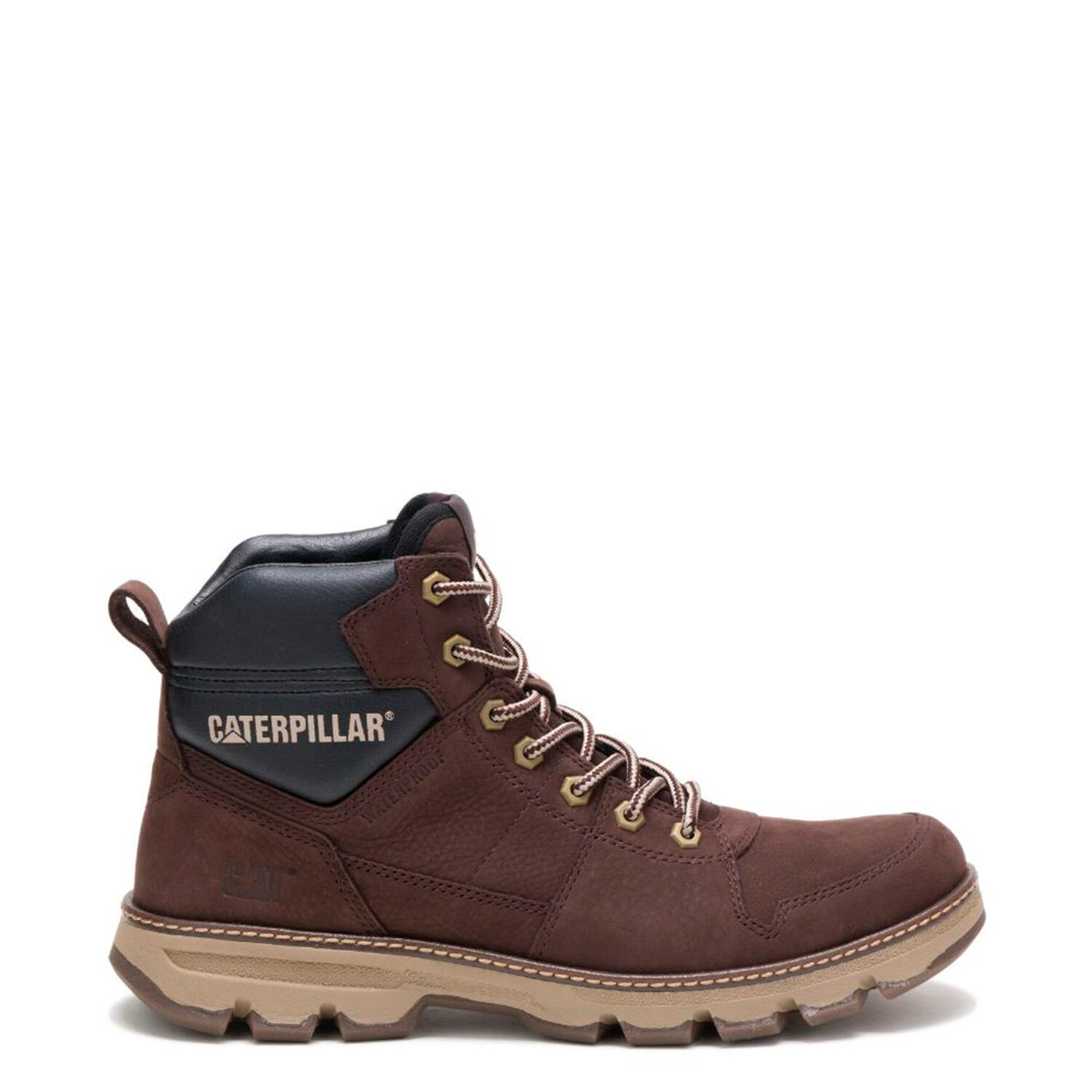 BOTINES HOMBRE CATERPILLAR CAFÉ MERIDIAN CUERO - 1