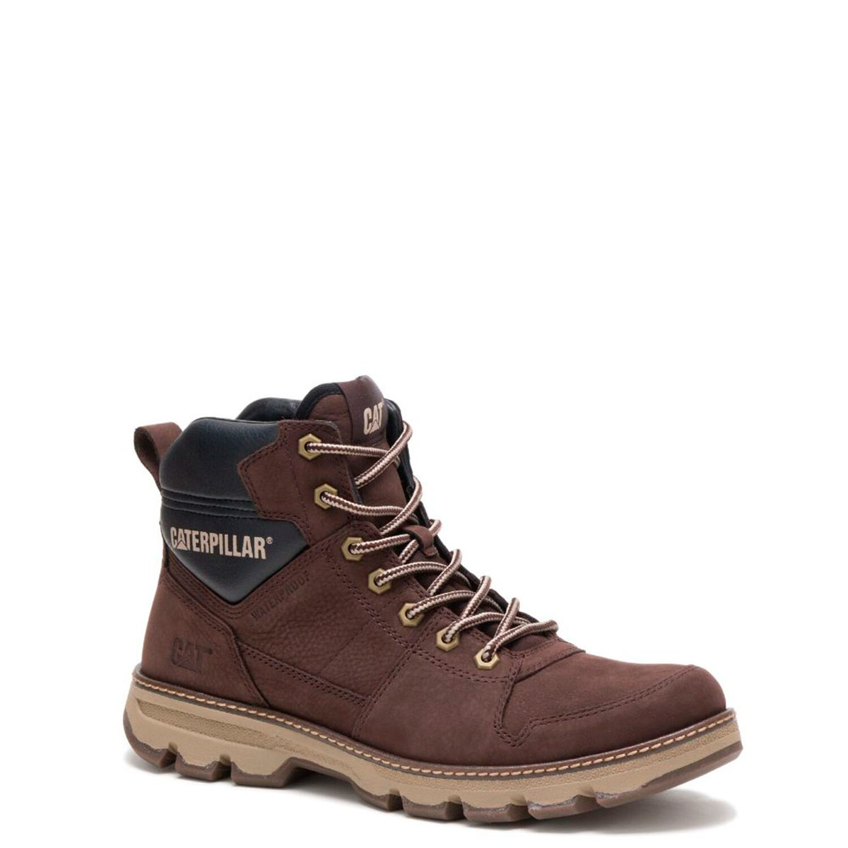 BOTINES HOMBRE CATERPILLAR CAFÉ MERIDIAN CUERO - 2