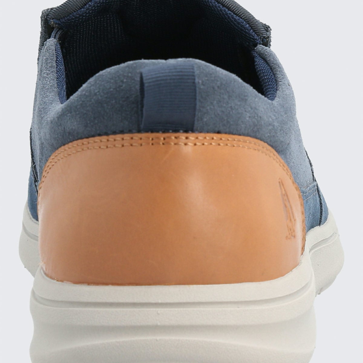 MOCASINES HOMBRE HUSH PUPPIES AZUL ROBSON CUERO - 6