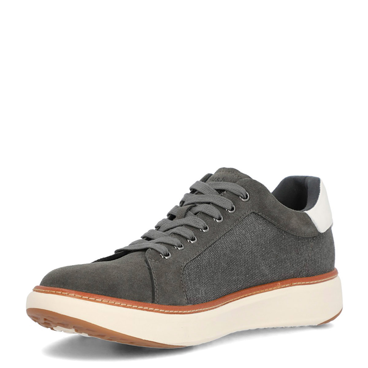 ZAPATILLAS HOMBRE HUSH PUPPIES CASUALES GRIS FORCE G CUERO - 4