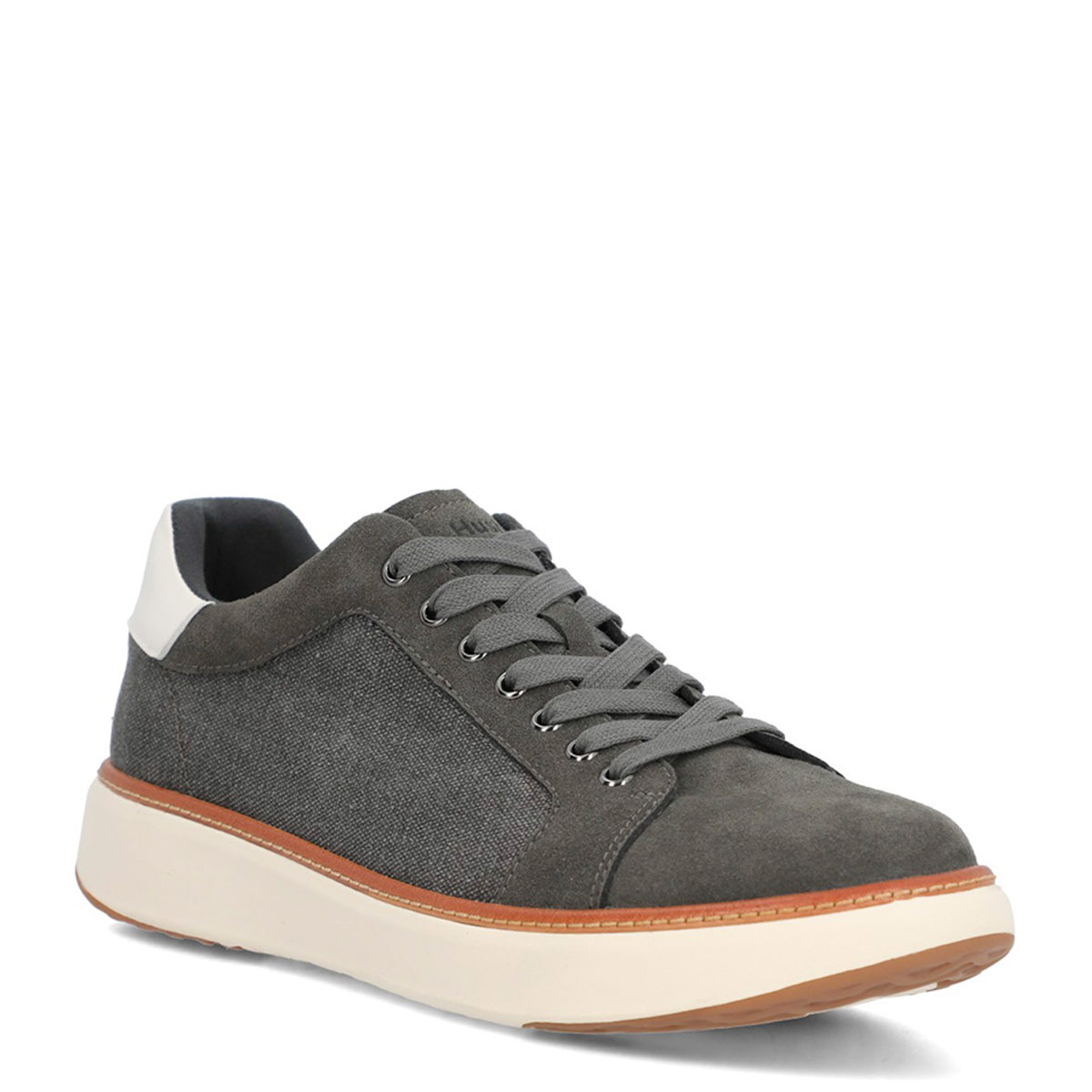 ZAPATILLAS HOMBRE HUSH PUPPIES CASUALES GRIS FORCE G CUERO - 2