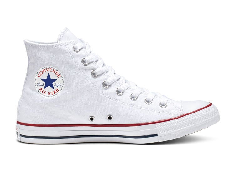 ZAPATILLAS MUJER CONVERSE URBANAS BLANCO CHUCK TAYLOR ALL STAR CORE HI - 1