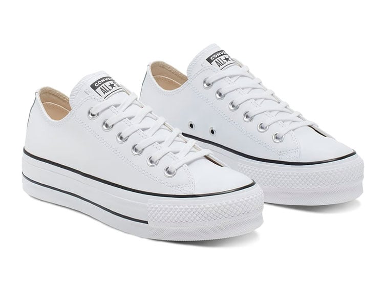 ZAPATILLAS MUJER CONVERSE URBANAS BLANCO CHUCK TAYLOR ALL STAR CUERO - 2