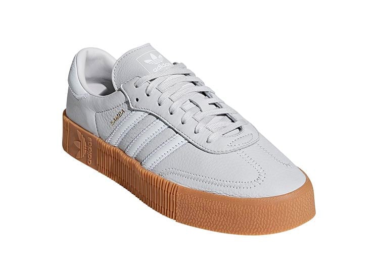 adidas gazelle silver green womens Adidas Women's Samba OG Crocodile Silver Metallic/Footwear White/Gum T –  West NYC