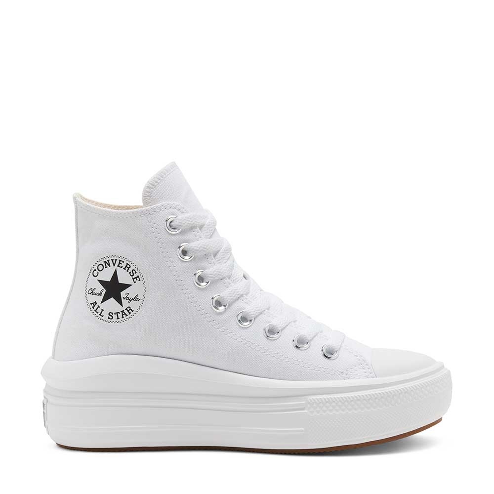 ZAPATILLAS MUJER CONVERSE URBANAS BLANCO CT AS MOVE PLATFORM HI 568498C - 1