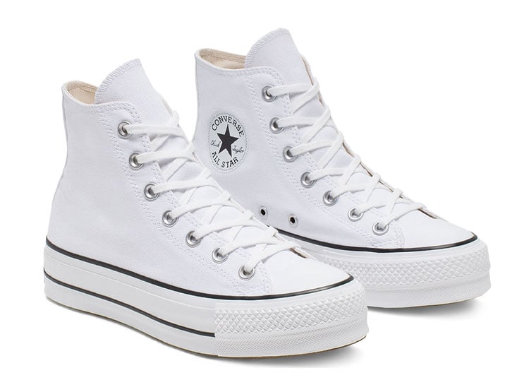 ZAPATILLAS MUJER CONVERSE URBANAS BLANCO LIFT HI - 2