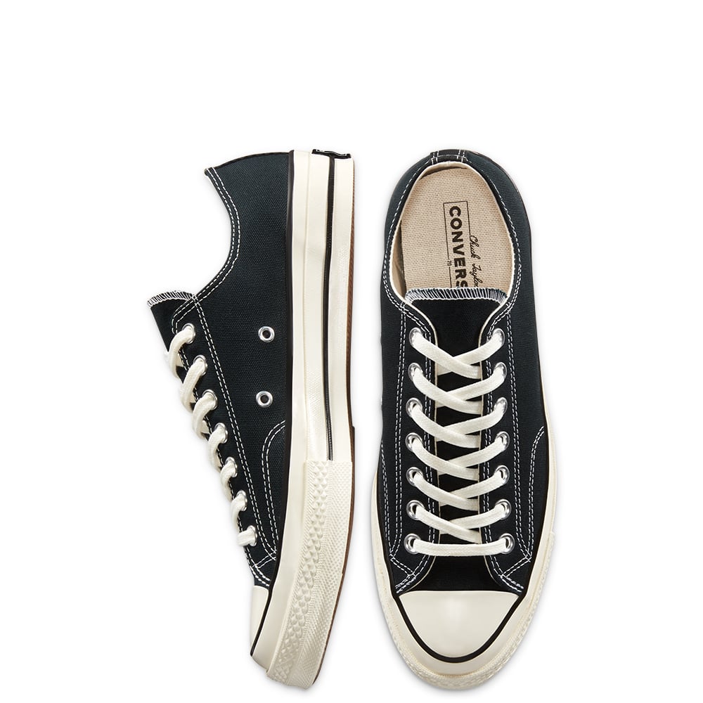 ZAPATILLAS MUJER CONVERSE URBANAS NEGRO CHUCK 70 CORE OX - 4