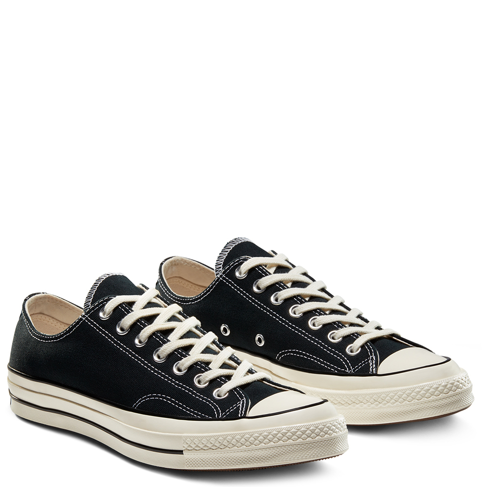 ZAPATILLAS MUJER CONVERSE URBANAS NEGRO CHUCK 70 CORE OX - 3