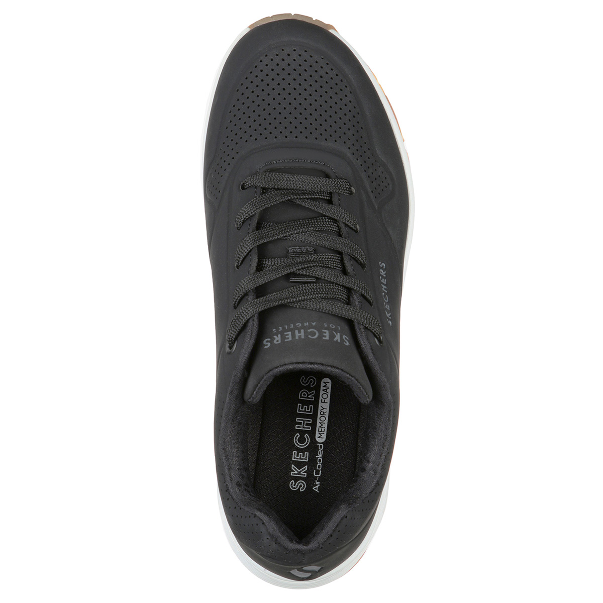 ZAPATILLAS MUJER SKECHERS URBANAS NEGRO UNO - 5