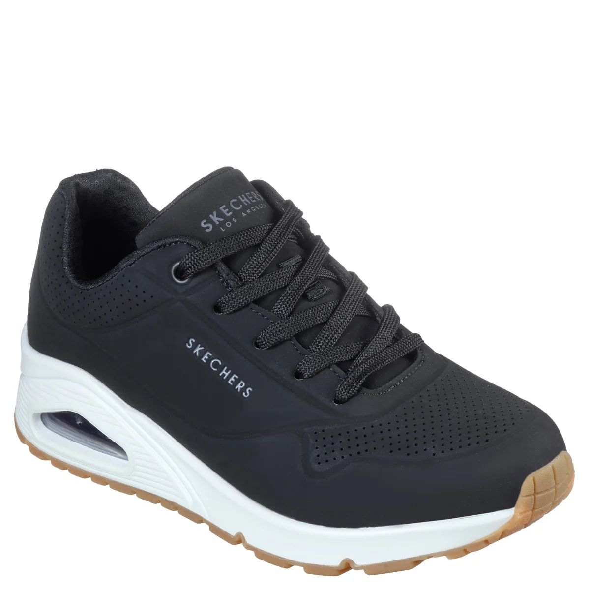ZAPATILLAS MUJER SKECHERS URBANAS NEGRO UNO - 2