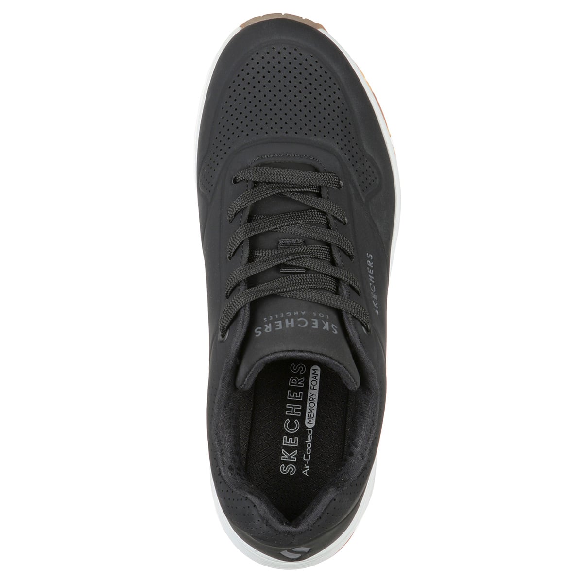 ZAPATILLAS MUJER SKECHERS URBANAS NEGRO UNO - 5