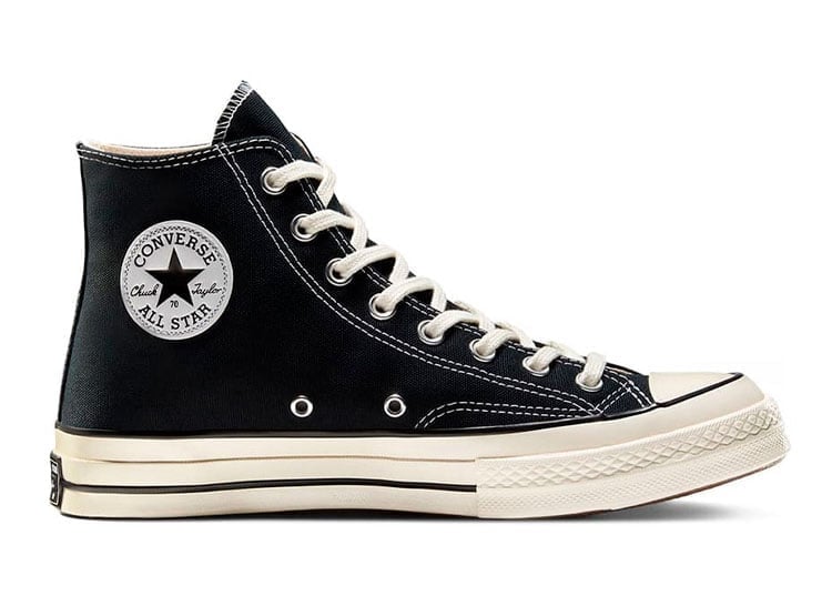 ZAPATILLAS MUJER CONVERSE URBANAS NEGRO CHUCK 70 CORE HI - 1