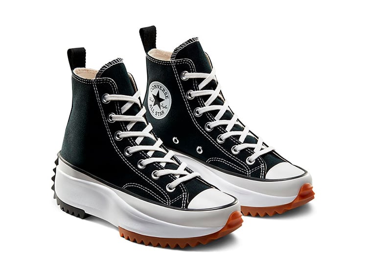 ZAPATILLAS MUJER CONVERSE URBANAS NEGRO RUN STAR HIKE HI - 2