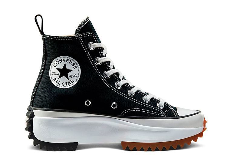 ZAPATILLAS MUJER CONVERSE URBANAS NEGRO RUN STAR HIKE HI - 1