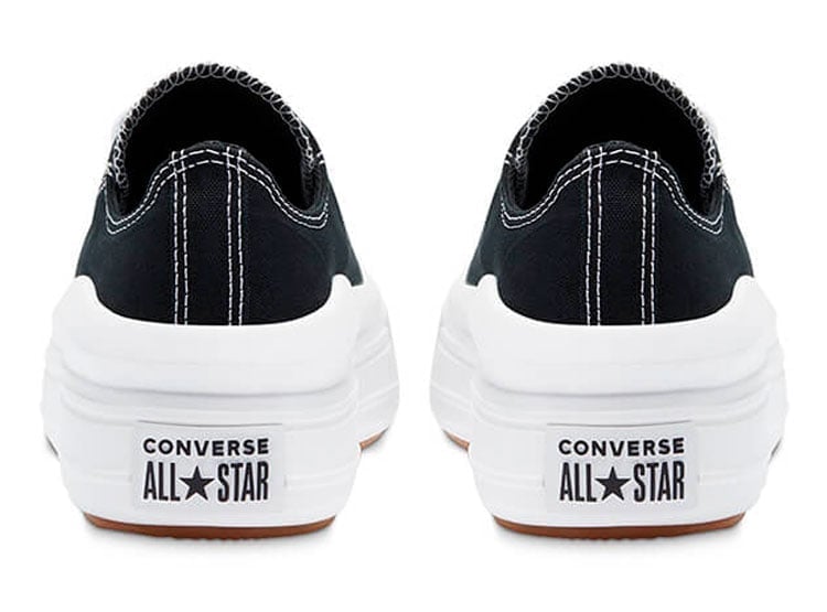 ZAPATILLAS MUJER CONVERSE URBANAS NEGRO CHUCK TAYLOR ALL STAR MOVE PLATFORM OX - 4