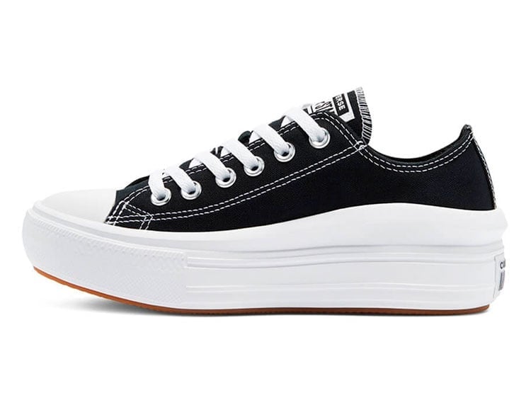 ZAPATILLAS MUJER CONVERSE URBANAS NEGRO CHUCK TAYLOR ALL STAR MOVE PLATFORM OX - 3