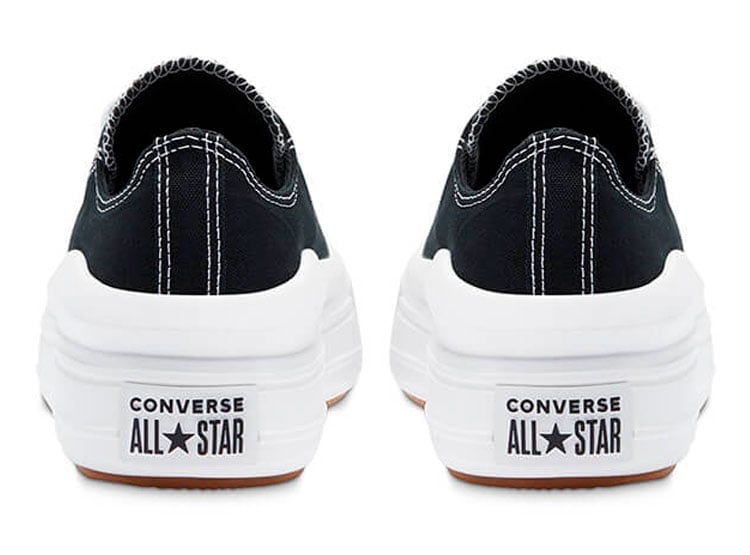 ZAPATILLAS MUJER CONVERSE URBANAS NEGRO CHUCK TAYLOR ALL STAR MOVE PLATFORM OX - 4