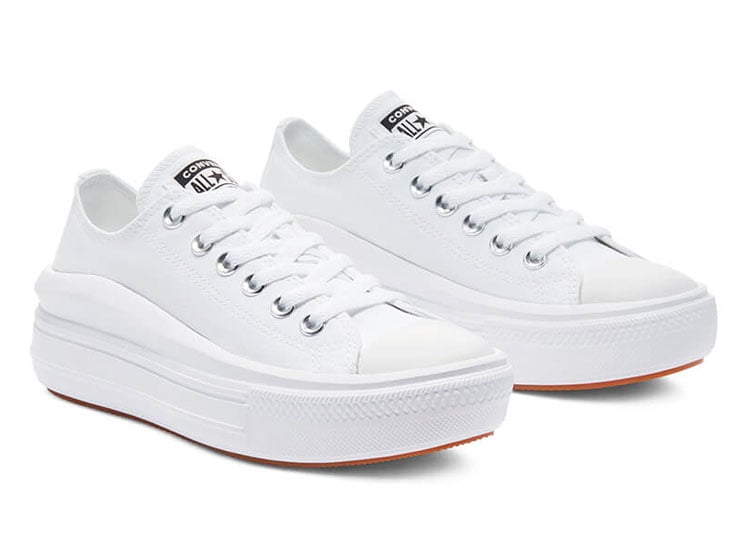 ZAPATILLAS MUJER CONVERSE URBANAS BLANCO CT AS MOVE OX - 2