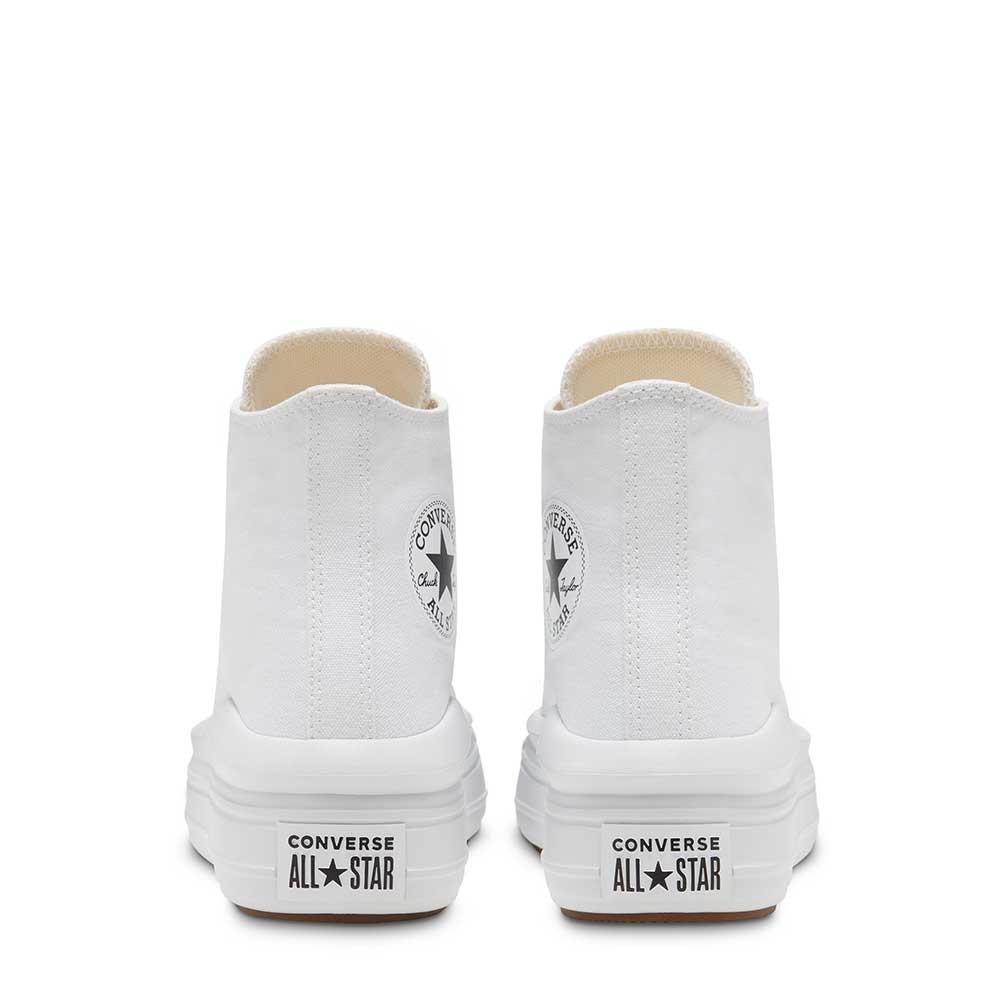 ZAPATILLAS MUJER CONVERSE URBANAS BLANCO CT AS MOVE PLATFORM HI 568498C - 4