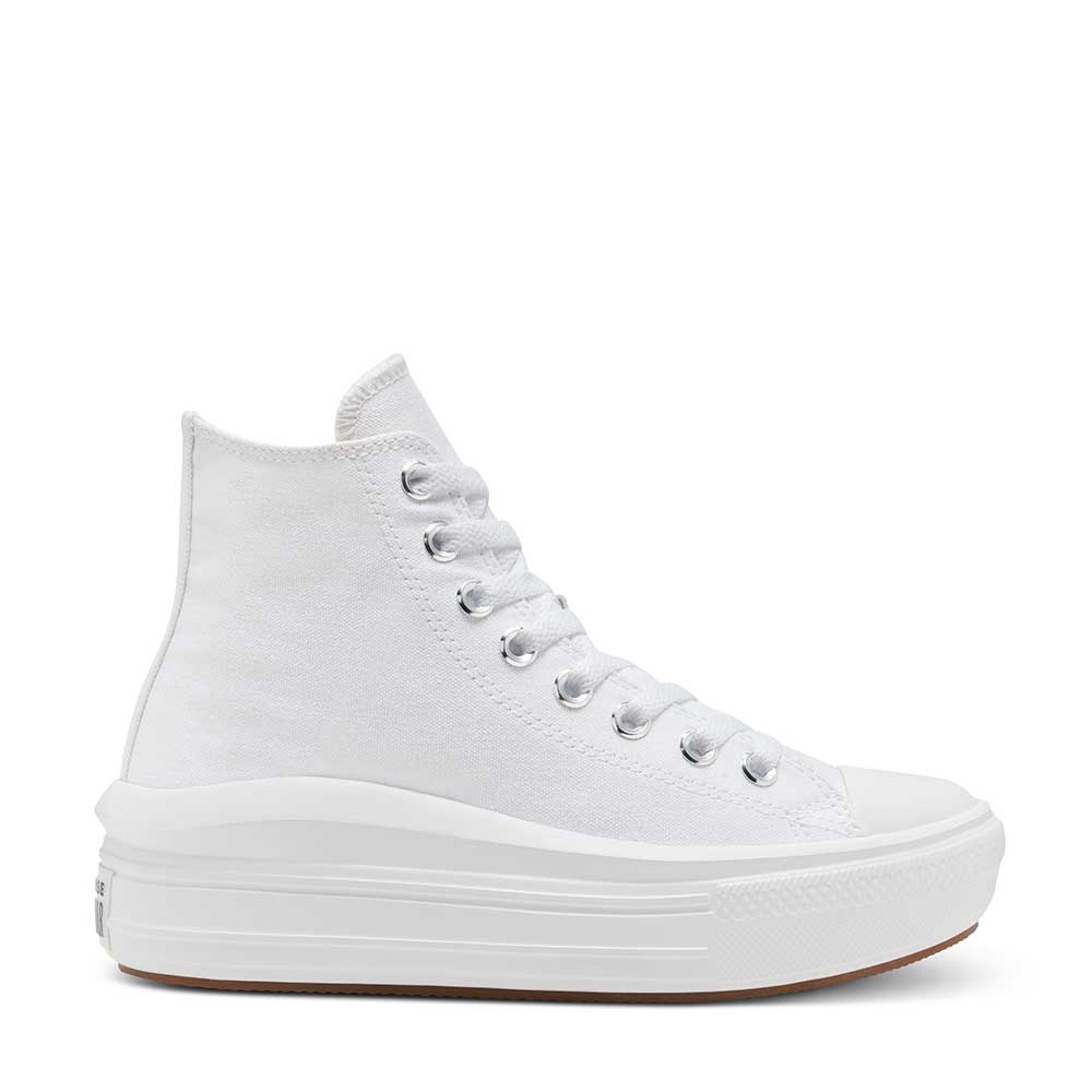ZAPATILLAS MUJER CONVERSE URBANAS BLANCO CT AS MOVE PLATFORM HI 568498C - 7