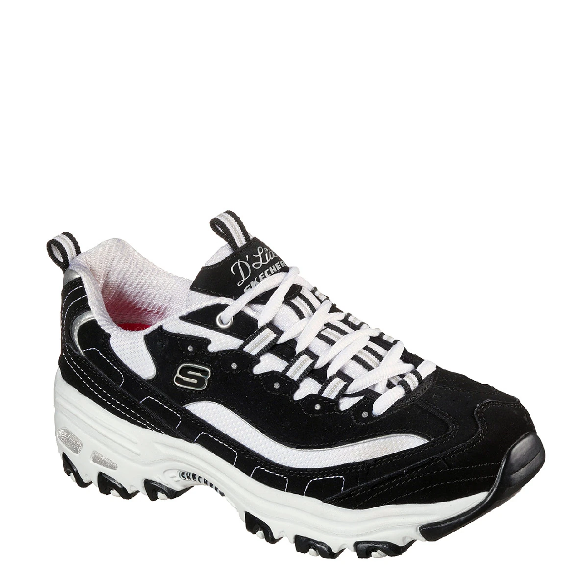 ZAPATILLAS MUJER SKECHERS URBANAS NEGRO DLITES - 1