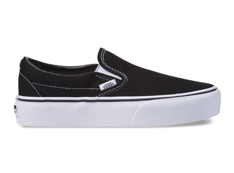 ZAPATILLAS MUJER VANS URBANAS NEGRO SLIP ON PLATFORM - 1