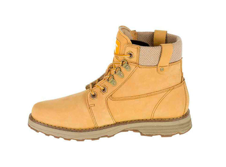 BOTINES MUJER CATERPILLAR CUERO AMARILLO P307971 - 3