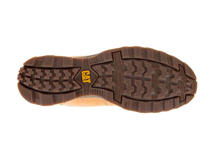 BOTINES MUJER CATERPILLAR CUERO AMARILLO P307971 - 6