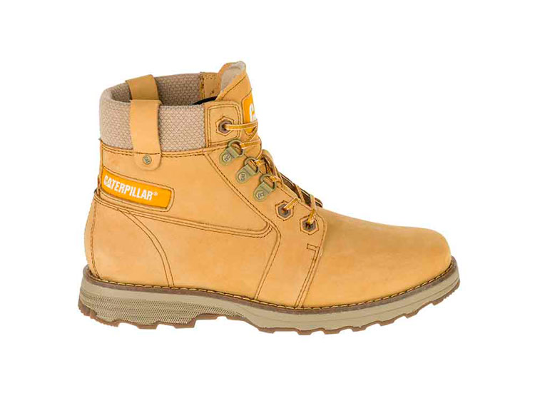 BOTINES MUJER CATERPILLAR CUERO AMARILLO P307971 - 2
