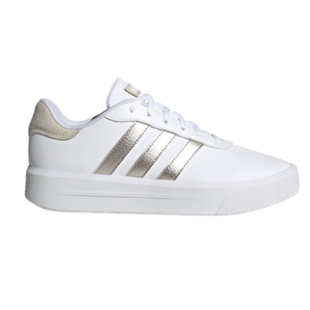 ZAPATILLAS ADIDAS MUJER URBANO COURT PLATFORM BLANCO - 1