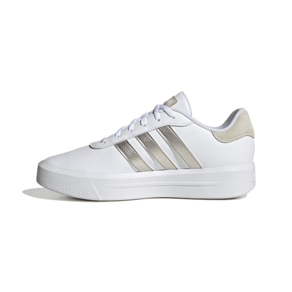 ZAPATILLAS ADIDAS MUJER URBANO COURT PLATFORM BLANCO - 2