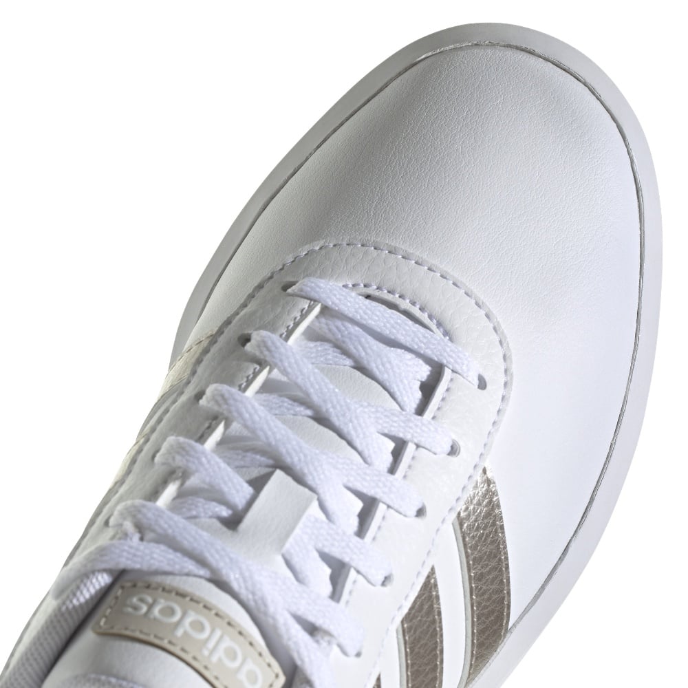 ZAPATILLAS ADIDAS MUJER URBANO COURT PLATFORM BLANCO - 4