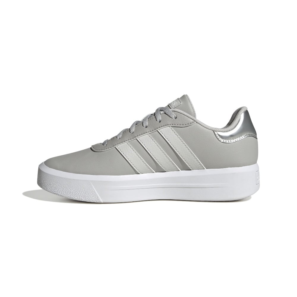 Ripley - ZAPATILLAS MUJER ADIDAS URBANAS GRIS COURT PLATFORM ID1970