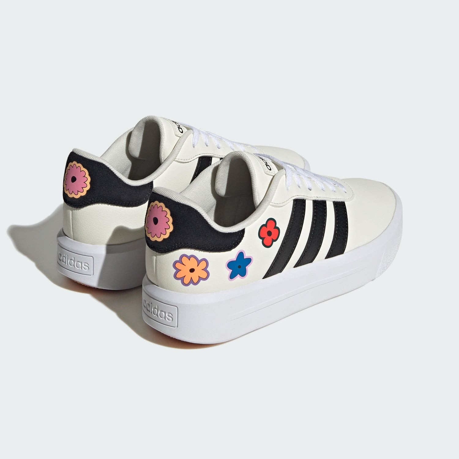 Ripley - ZAPATILLAS MUJER ADIDAS URBANAS BLANCO COURT PLATFORM ID4523