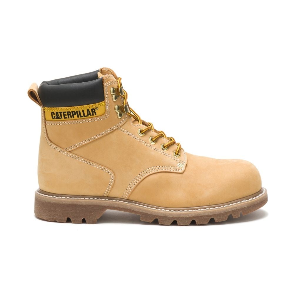 BOTINES MUJER CATERPILLAR AMARILLO SECOND SHIFT ST P89162 - 2