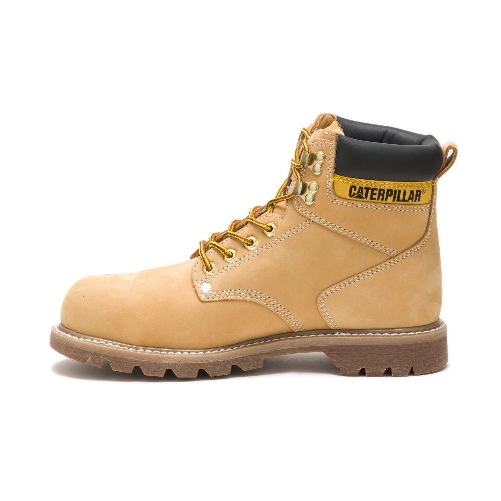 BOTINES MUJER CATERPILLAR AMARILLO SECOND SHIFT ST P89162 - 3