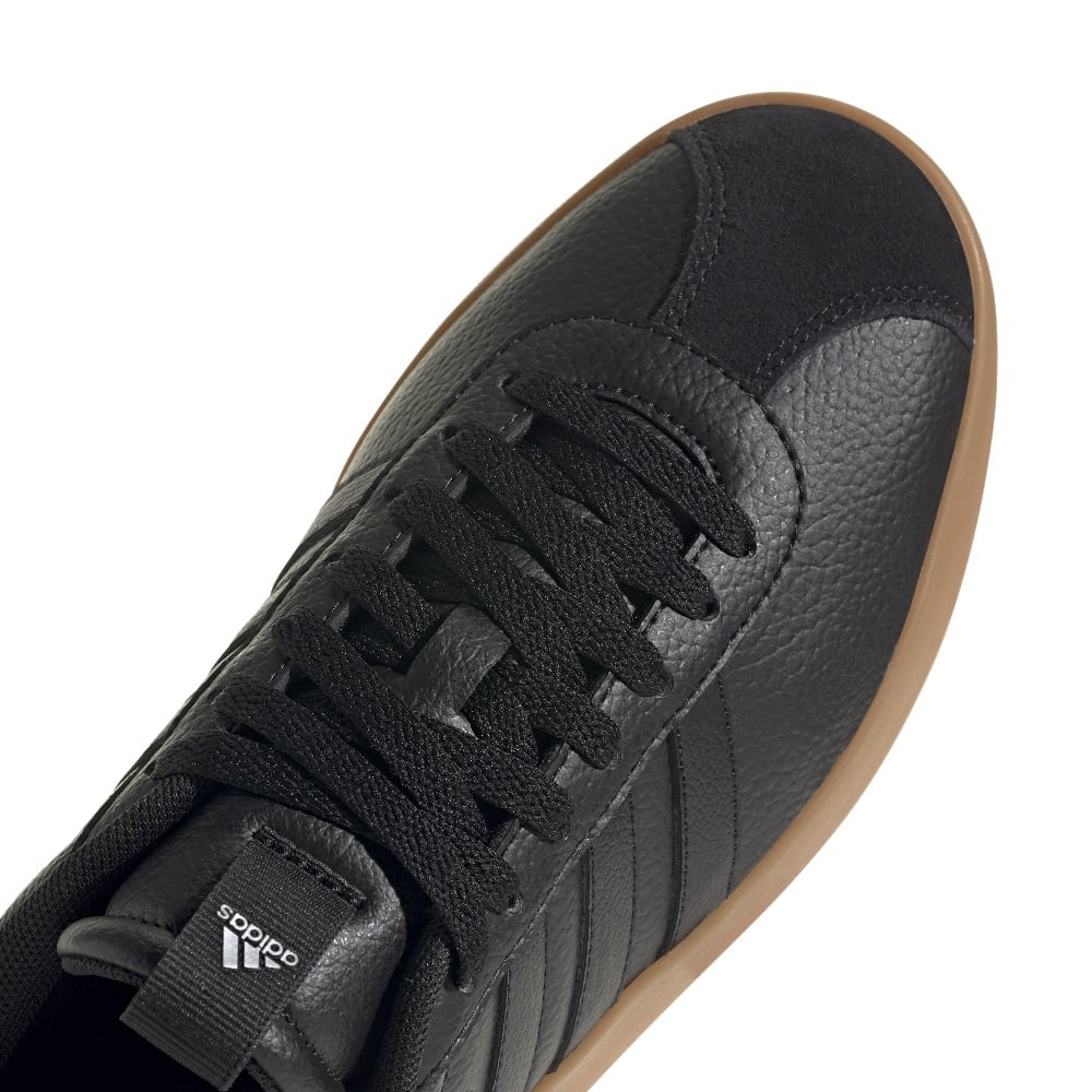 ZAPATILLAS MUJER ADIDAS URBANAS NEGRO VL COURT 3.0 CUERO